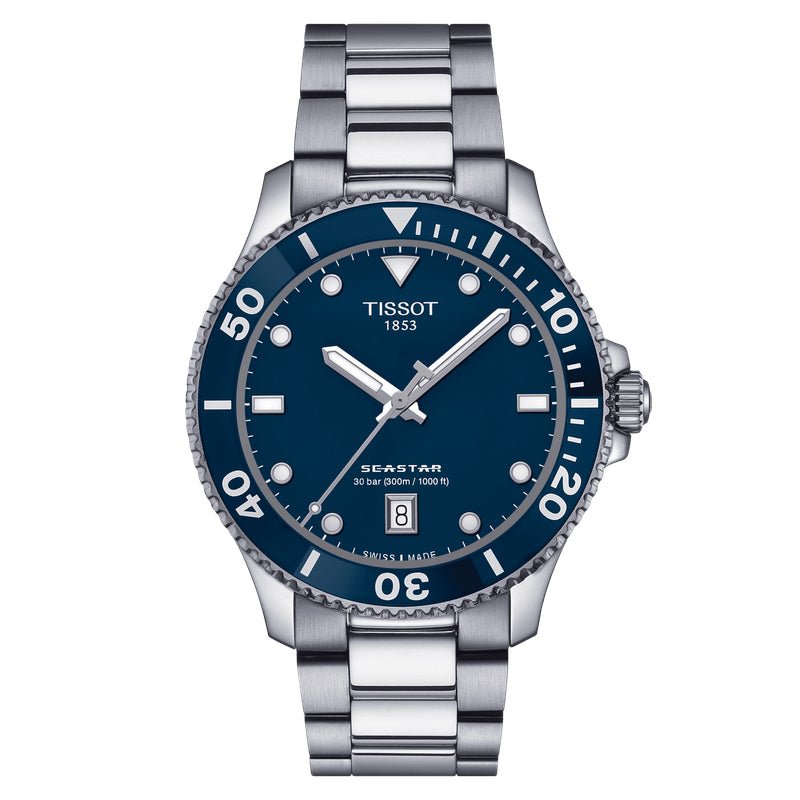 Tissot Seastar 1000 40mm Unisex blåt ur T120.410.11.041.00