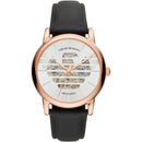 Emporio Armani Ar60031 Men S Automatic Luigi Rose Watch