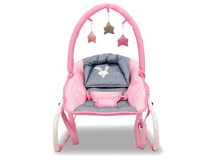 Skråstol Baby Rabbit – rosa – Asalvo
