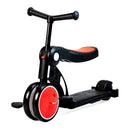 Trehjulet Cykel 5 I 1 Ride And Role – Rød – Asalvo
