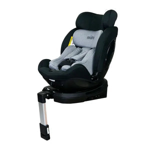 Autostol 0-18 kg 360° roterbar i-Size ISOFIX Dickens, Sort - Asalvo