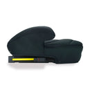 Selepude booster i-Size 135–150 cm, ISOFIX/no ISO, polstret sæde — Asalvo