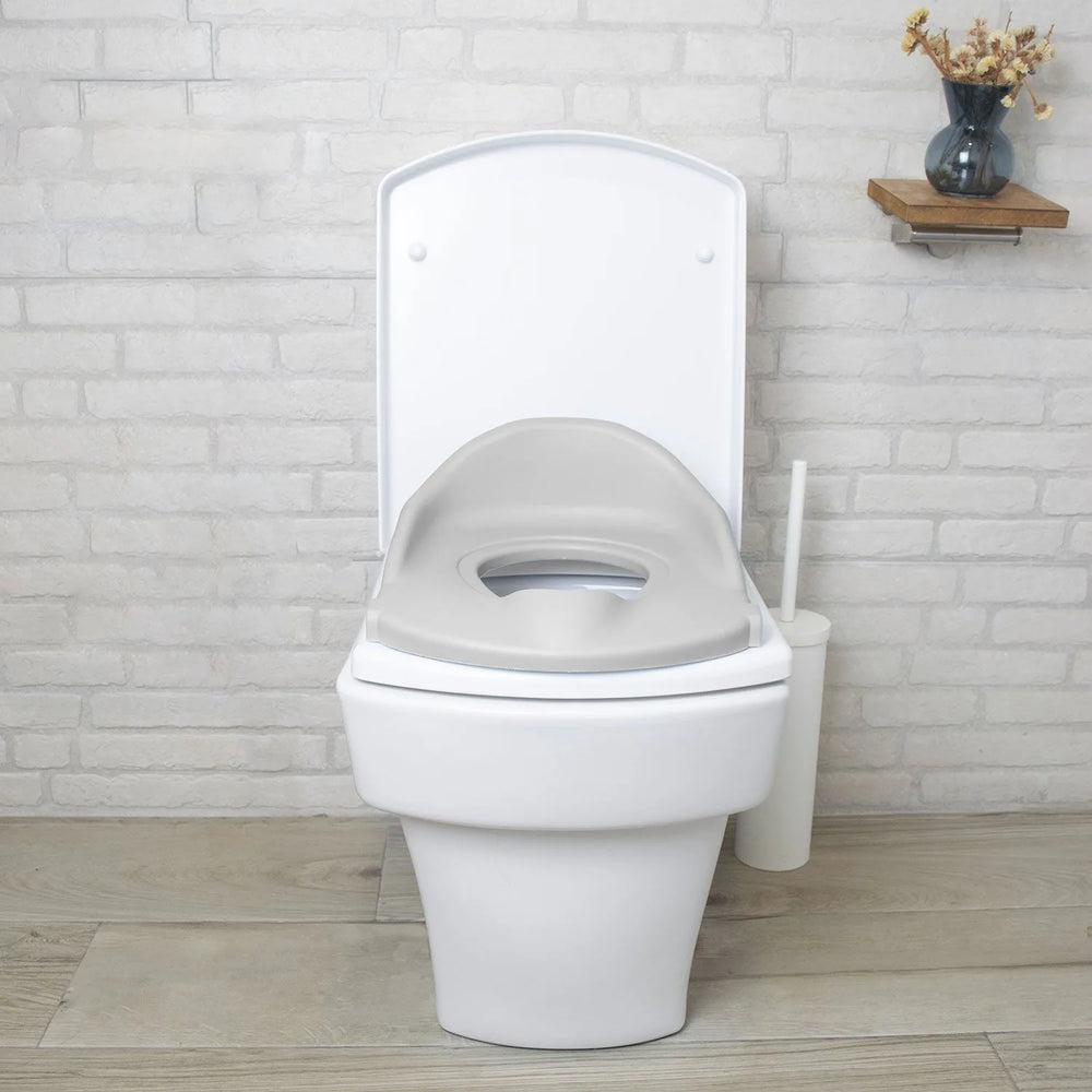 3-i-1 børnetoilet med trin og foldbar pottestol, justerbar højde og håndtag – Asalvo