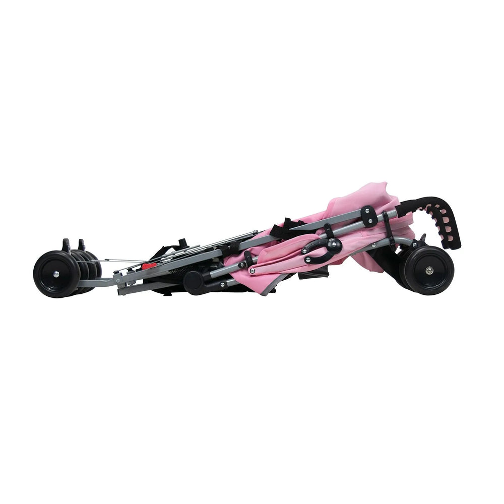 Klapvogn Freedom Justerbar – Rosa – Asalvo