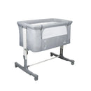Bedside Crib Mini Calm Kompakt – Grå – Asalvo