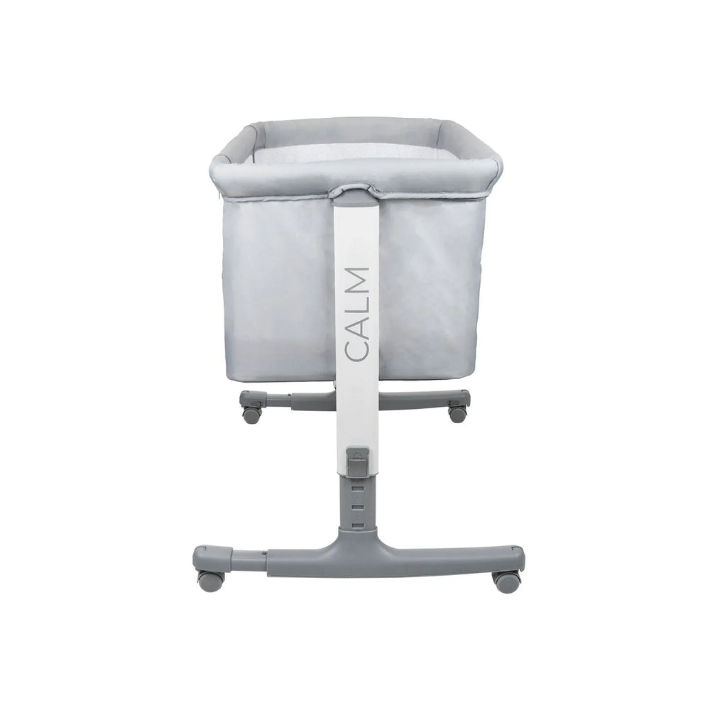 Bedside Crib Mini Calm Kompakt – Grå – Asalvo
