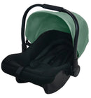Klapvogn Travel System Ecuador Justerbar – Oliven – Asalvo