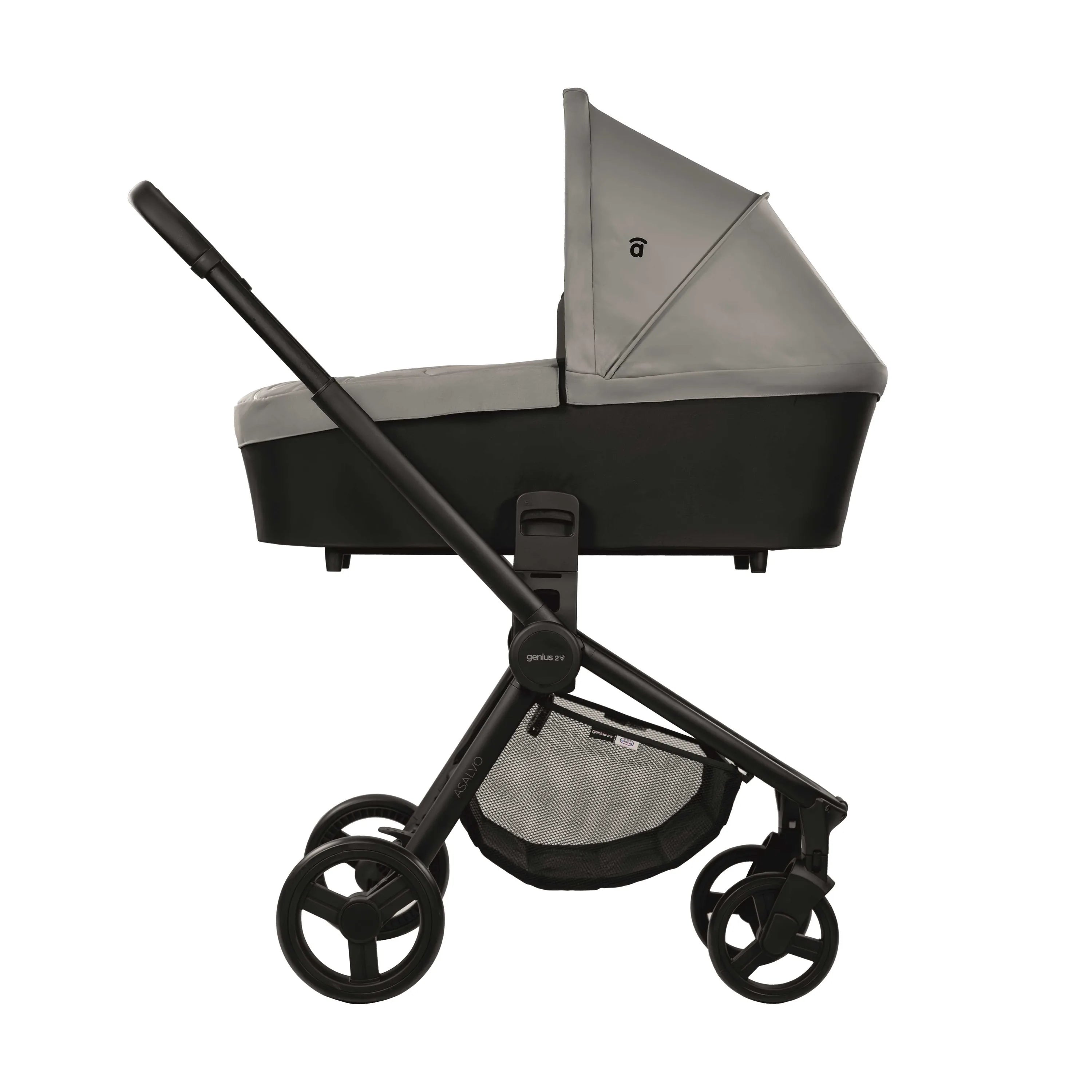 Trio Genius 2 Foldbar – Grå – Asalvo