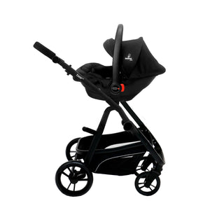 Klapvogn Travel System Oslo 2 Justerbar – sort – Asalvo