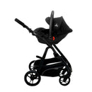Klapvogn Travel System Oslo 2 Justerbar – Grå – Asalvo