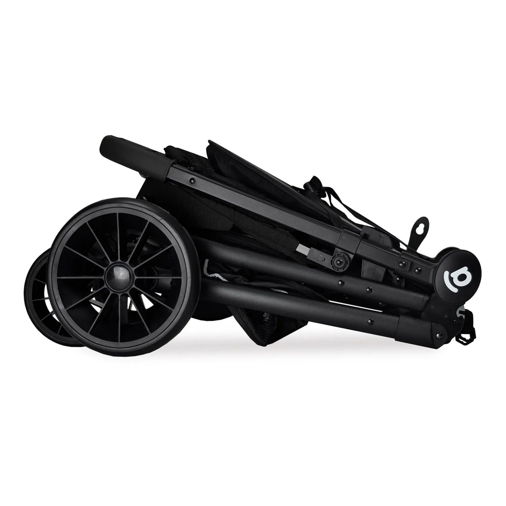 Klapvogn Travel System Ecuador 2 Justerbar – Sort – Asalvo