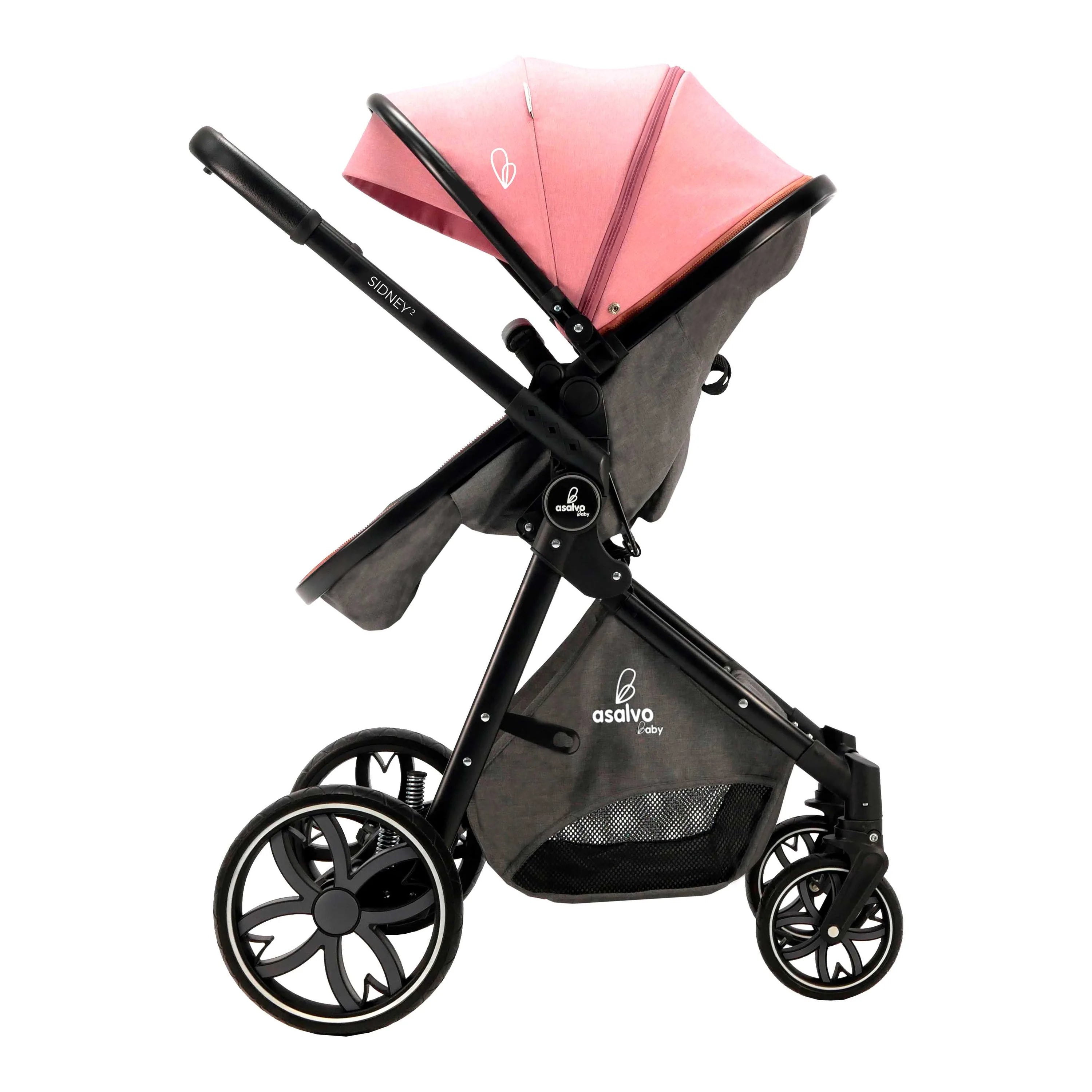 Convertibel Sidney 2 Justerbar – Pink – Asalvo