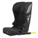 Autostol I‑Size 100–150 cm, ISOFIX, justerbar nakkestøtte, sort – Asalvo