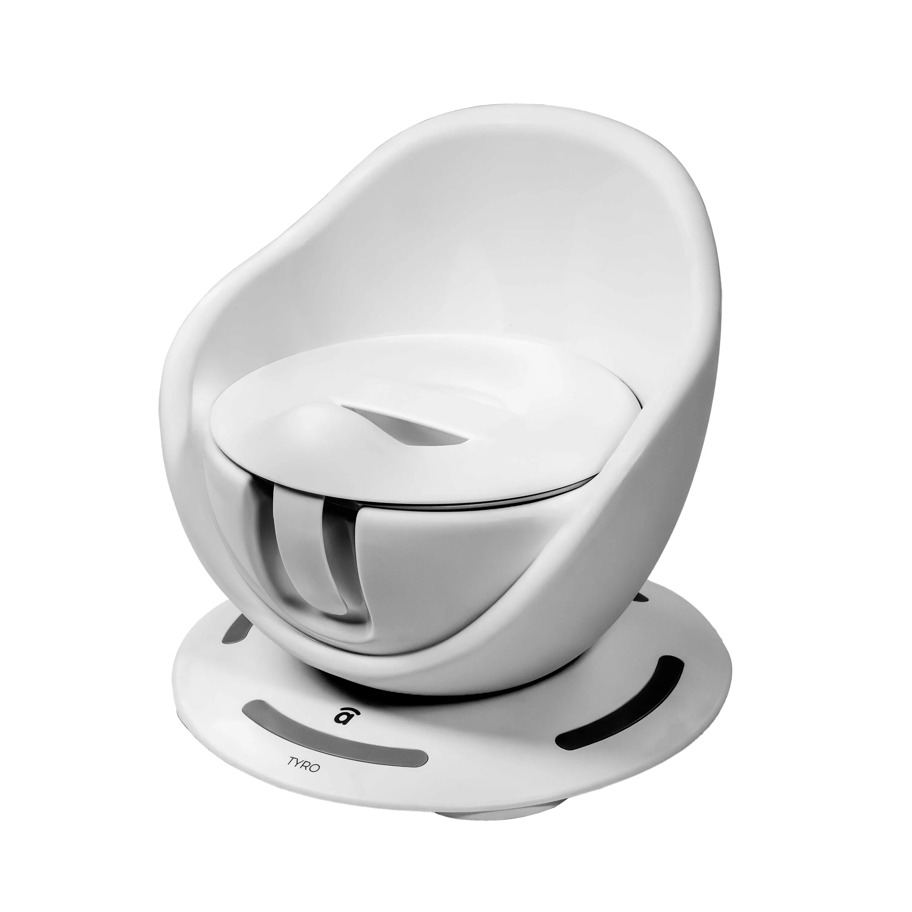 Potte med låg og skridsikker bund, høj ryglæn 18m-5år — Tyro, Asalvo