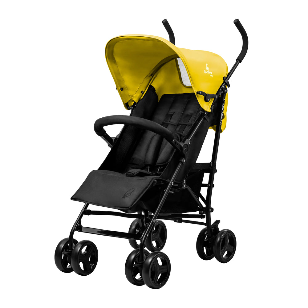 Klapvogn Mombi 2 Justerbar – Pink – Asalvo