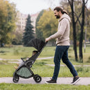 Klapvogn Plis Plas Foldbar – Sort – Asalvo