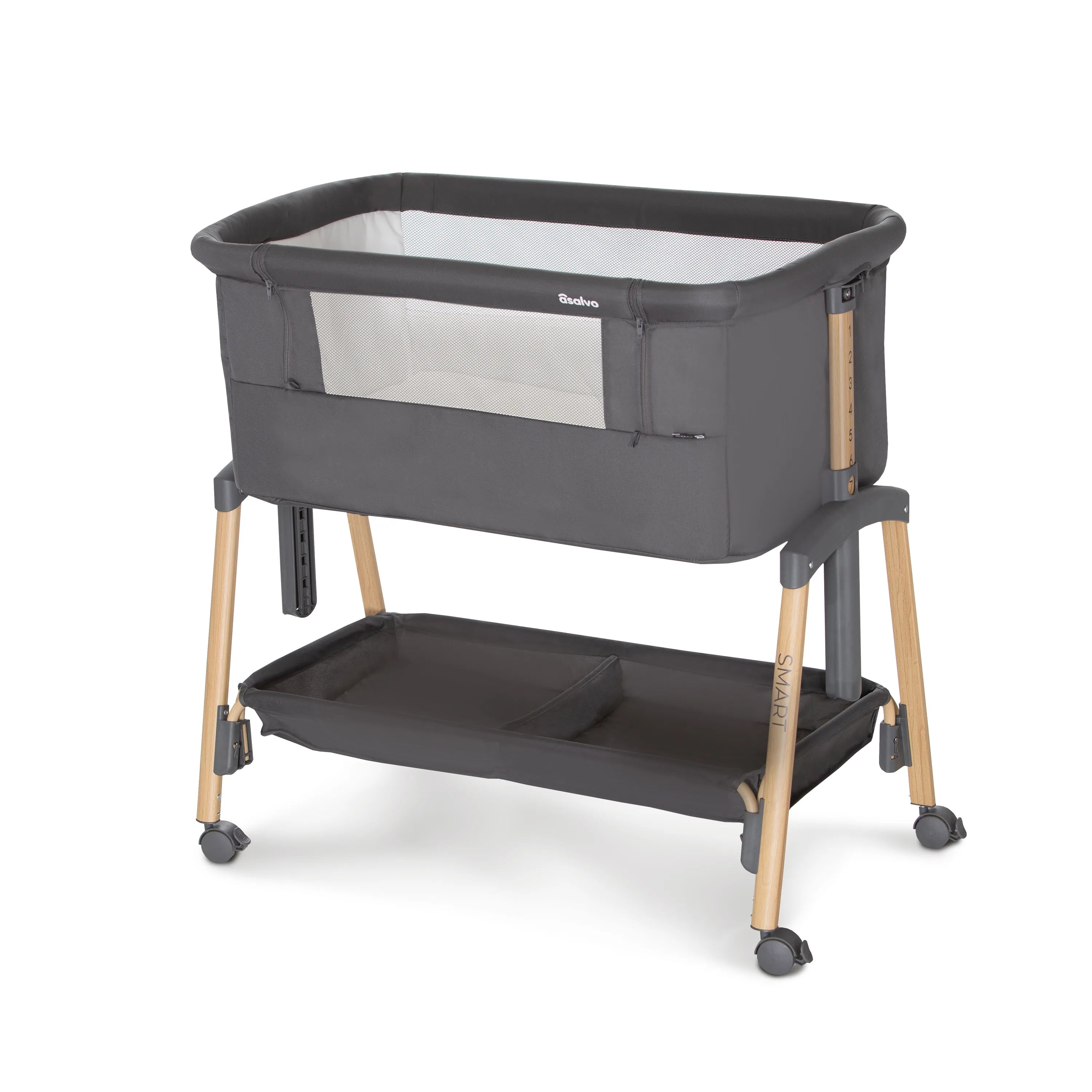 Mini Seng Smart Foldbar – Grå – Asalvo