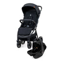 Klapvogn Kibu Travel System Justerbar – Sort – Asalvo