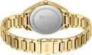 Hugo Boss dameur 1502584 Grand Course kvarts guldfarvet rustfrit stål