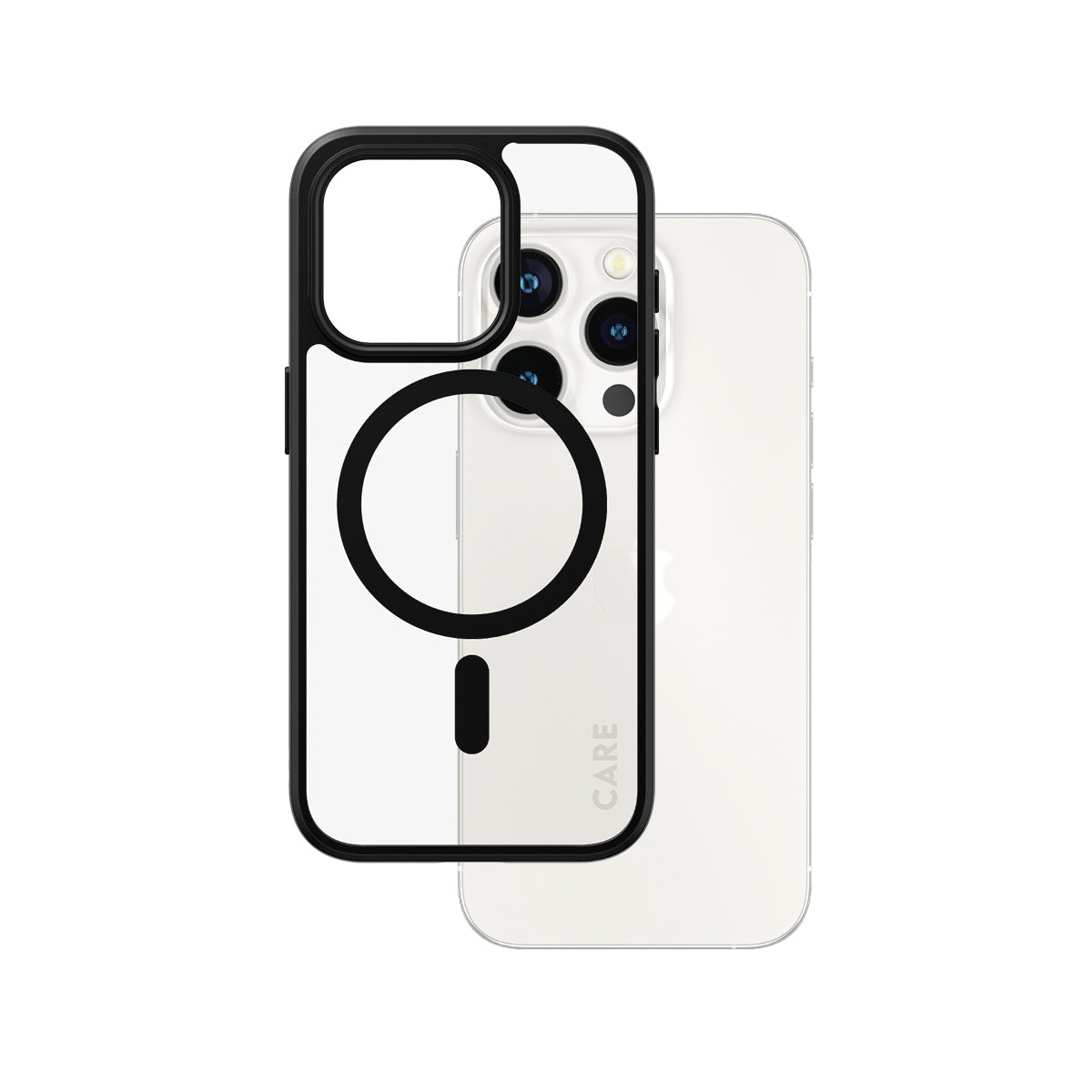 PanzerGlass CARE Urban Combat Case Magsafe Sort til Apple iPhone 15 Pro