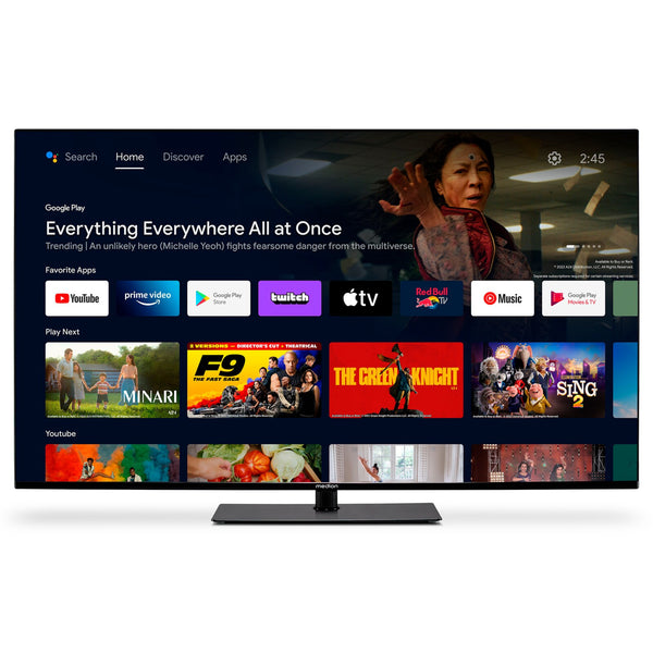 MEDION LIFE X15071 (MD 30922) 127 cm (50) 4K Ultra HD Smart TV Wi-Fi Sort 320 cd/m²