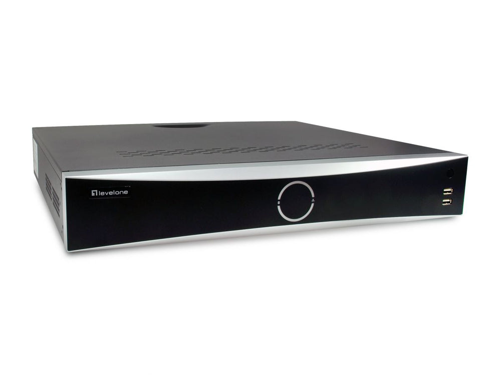 LevelOne NVR-0411 4-Kanal Netzwerk Videorek. PoE H.265 10TB