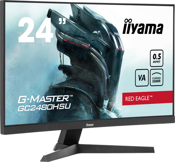 iiyama G-MASTER Red Eagle GC2480HSU-B1 24 VA 1920 x 1080 (Full HD) HDMI DisplayPort 180Hz