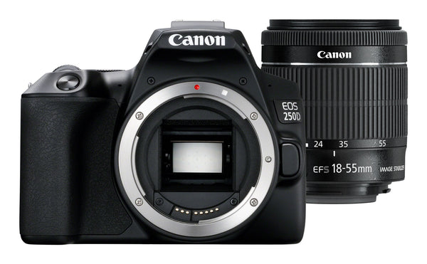 Canon EOS 250D + EF-S 18-55mm IS STM objectiv Digitalkamera SLR 6000 x 4000 sort