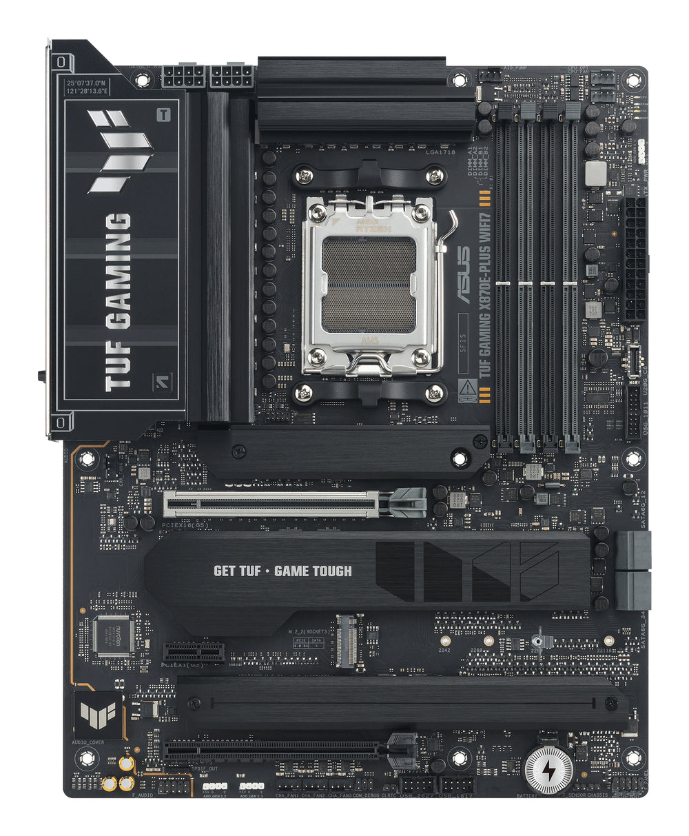ASUS TUF GAMING X870E-PLUS WIFI7 ATX Socket AM5 AMD X870E
