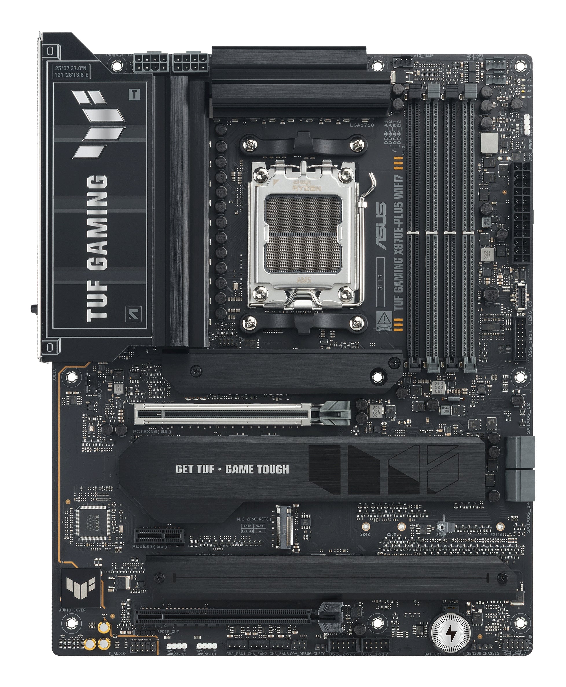 ASUS TUF GAMING X870E-PLUS WIFI7 ATX Socket AM5 AMD X870E