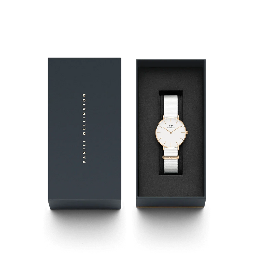 Daniel Wellington dameur Petitedover hvid Dw00100313