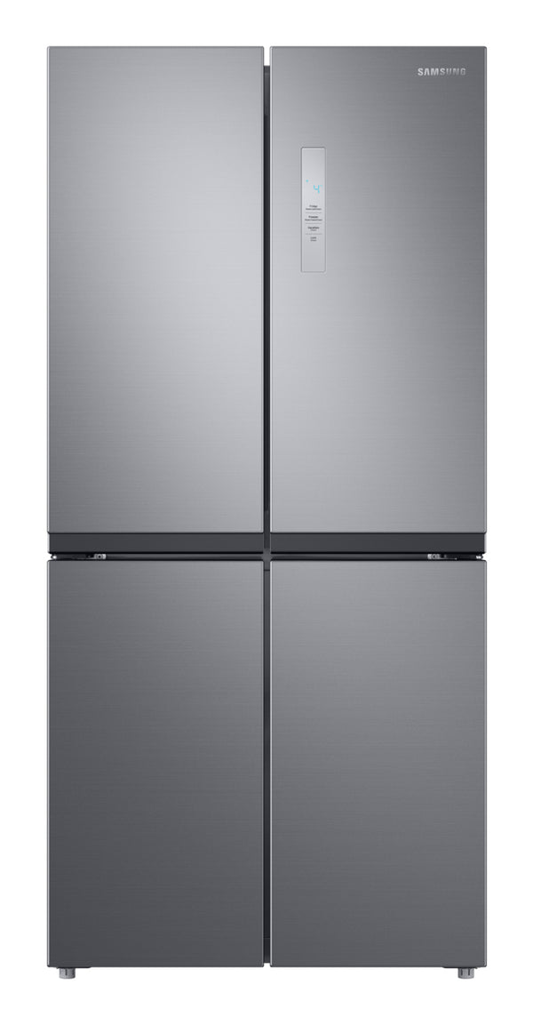 Samsung RF48A400EM9 side-by-side køle-fryseskab Fritstående 488 L E Sølv