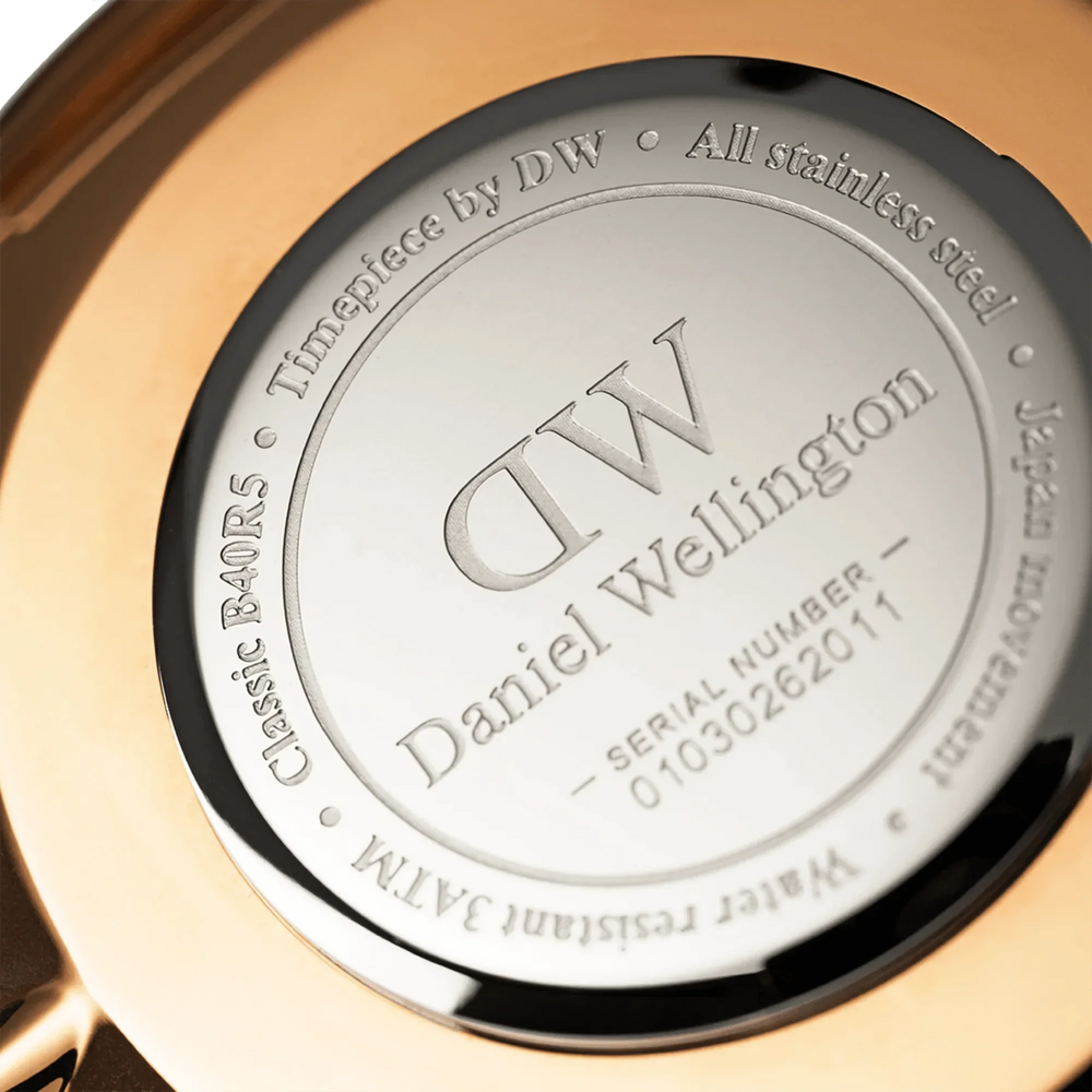 Daniel Wellington Classic Bristol brunt dameur Dw00100039