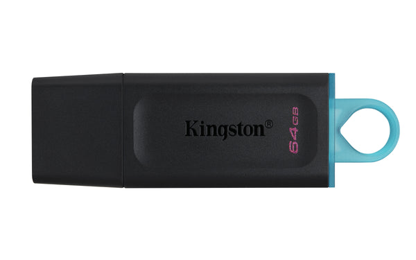 Kingston DataTraveler Exodia 64GB USB 3.2 Gen 1 USB stick Sort Blå