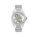 Guess Watches Big Reveal herreur Trend sølv rustfrit stål Gw0323g1