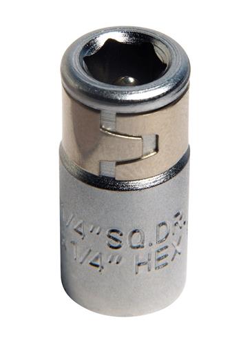 Ironside bitsadapter indv. 1/4" 4kt. til indv. 1/4" 6kt.
