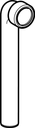 Geberit bøjning, 250mm