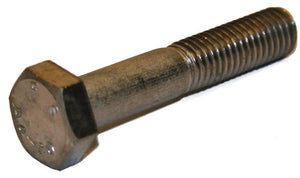 DIN 931 bolt Rustfri A2 KL. 70, 80mm - 50stk