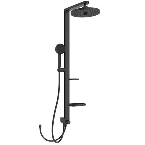 Ideal Standard Alu+ brusesystem uden termostat silk black