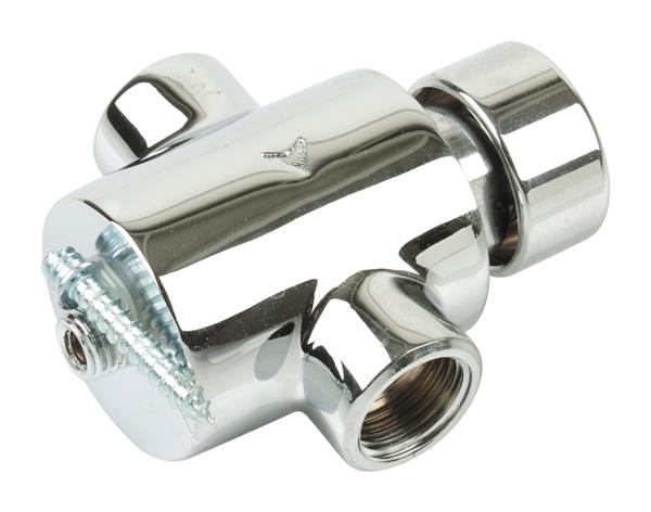 C.M.A TempoSTOP bruseventil med mængderegulering forkromet