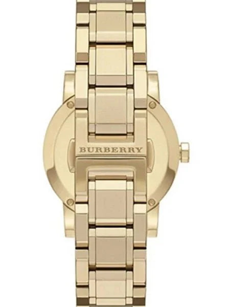 Burberry dameur The City guldfarvet Bu9134