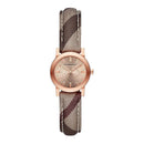 Burberry dameur The City roseguld Bu9236