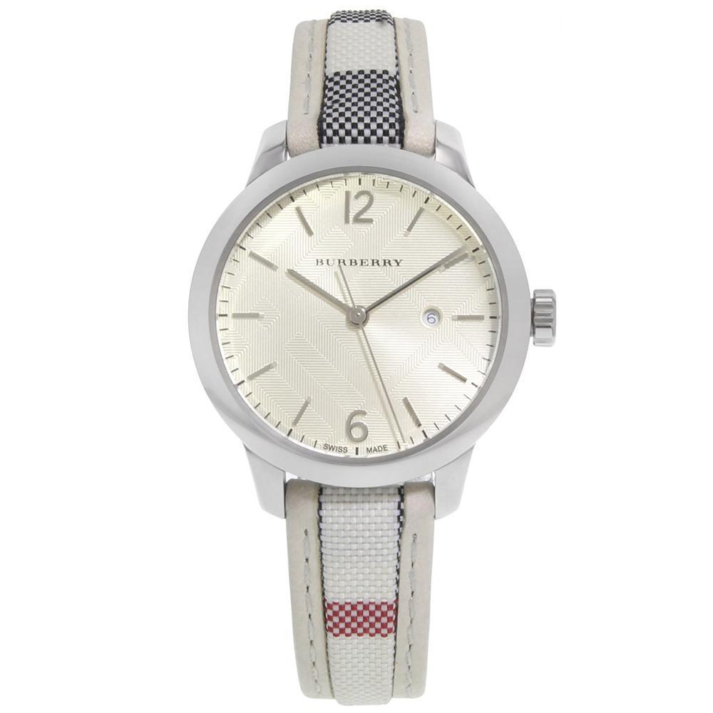 Burberry dameur The Classic sølv Bu10113
