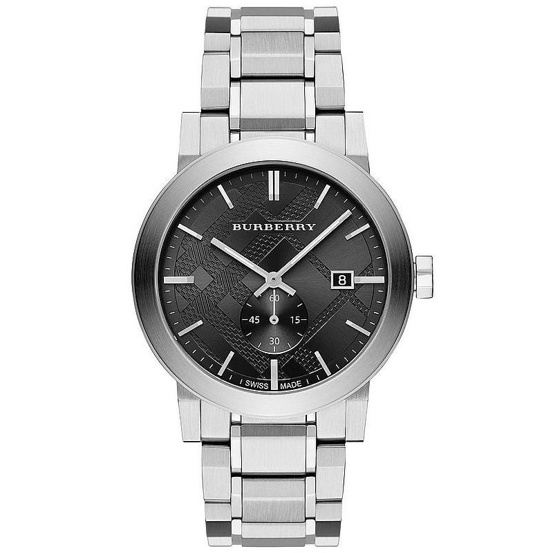 Burberry herreur Chronograph The City sort Bu9901