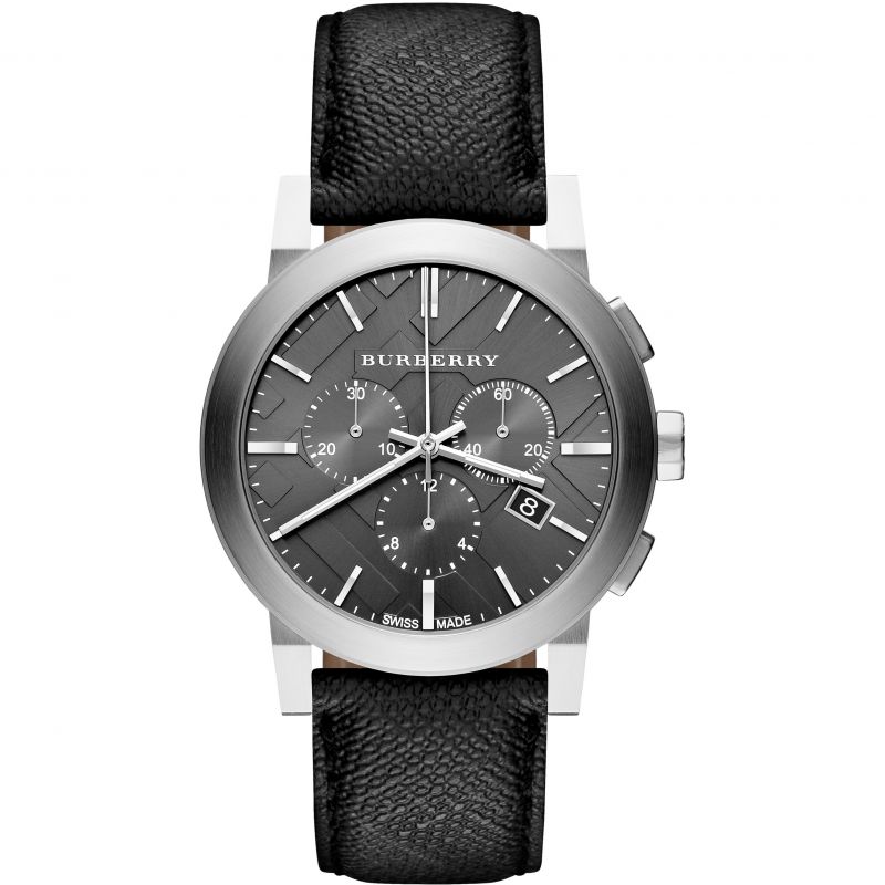 Burberry herreur Chronograph The City grå Bu9362