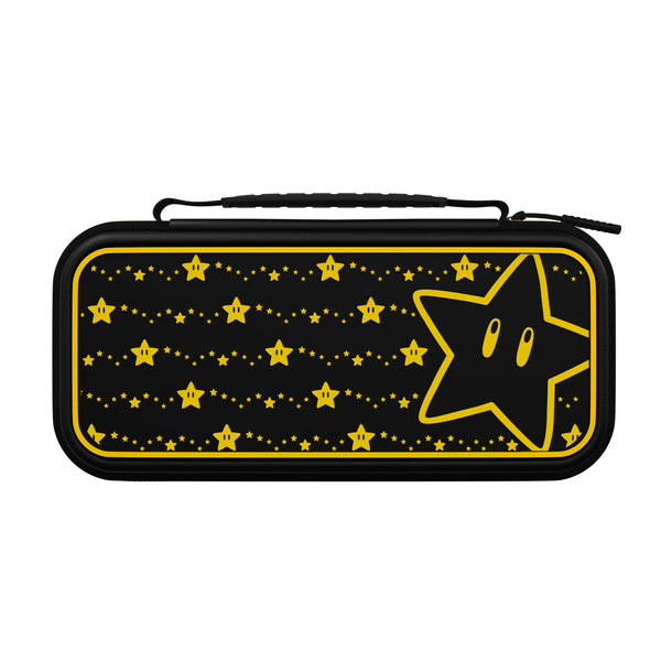 PDP 500-224-STGD transportabel spillekonsol etui Hårdt etui Nintendo Sort, Gul