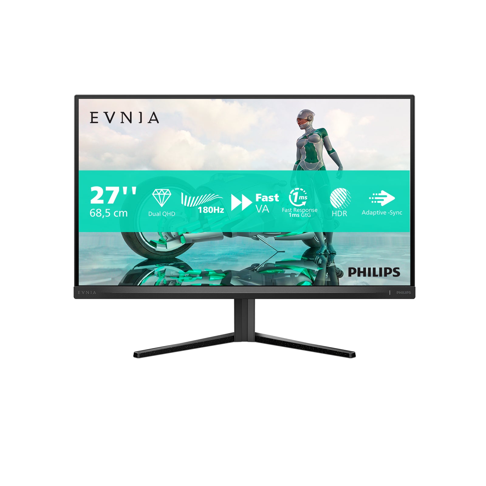 Philips Evnia 27M2N3500NL/00 27 2560 x 1440 (2K) HDMi DisplayPort 180 Hz