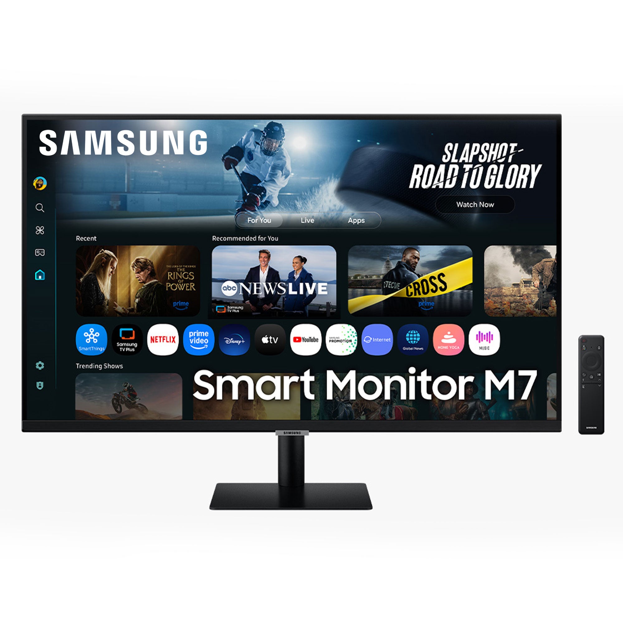 Samsung M7 M70F computerskærm 81,3 cm (32) 3840 x 2160 pixel 4K Ultra HD LCD Sort