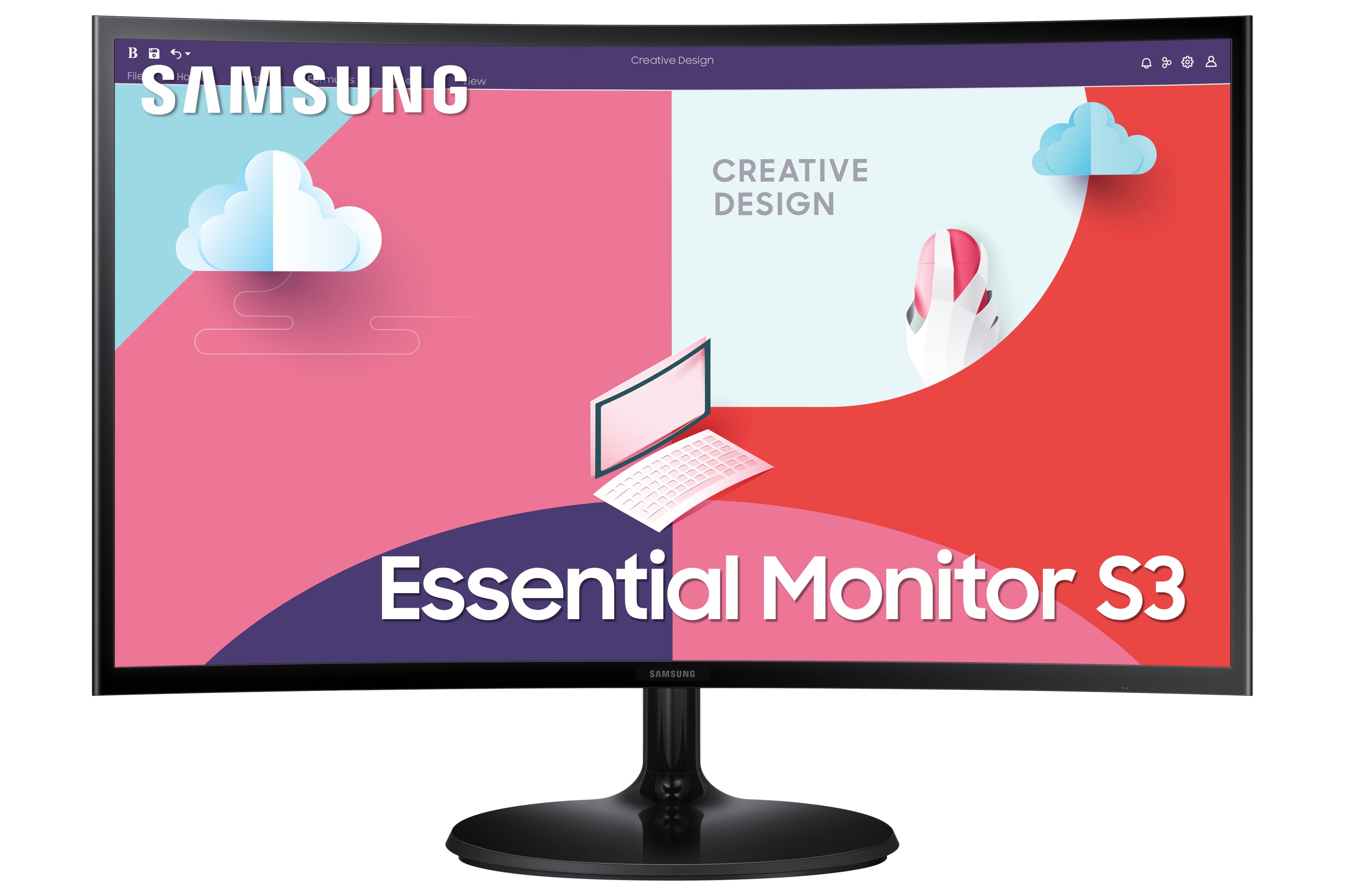 Samsung S27C364EAU 27 VA 1920 x 1080 (Full HD) VGA (HD-15) HDMI 75Hz