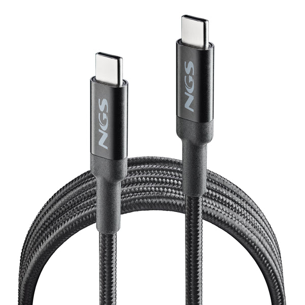 NGS KNOT 100W-2 USB-kabel USB 2.0 2 m USB C Sort